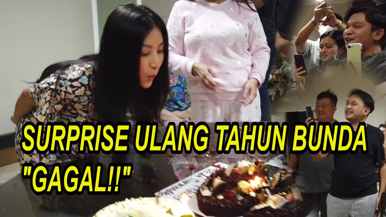The Onsu Family - SURPRISE Ulang Tahun Bunda “GAGAL!!”