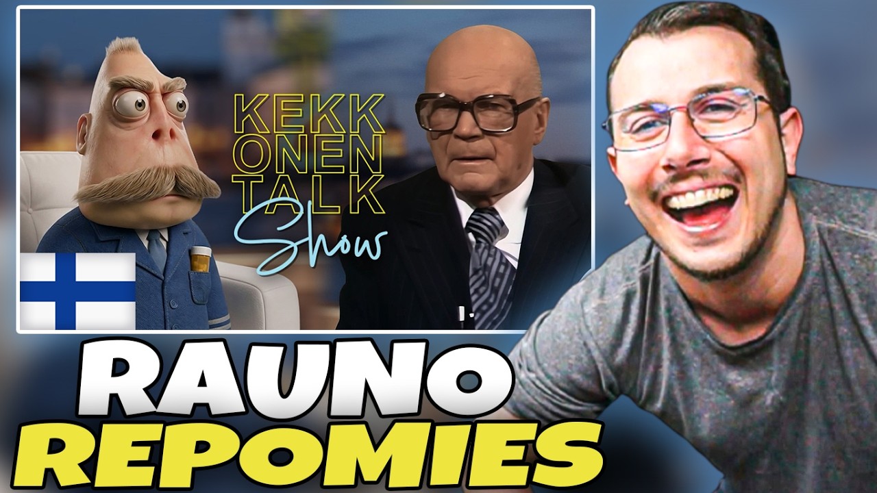 Reacting to Kekkonen Talk Show 🇫🇮 | Rauno Repomies