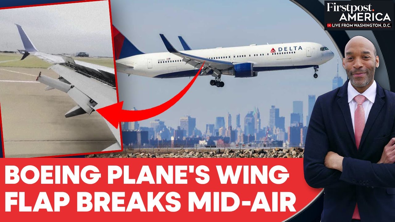 Delta Air Lines Boeing 737 Wing Flap Breaks Off Mid-Flight in Latest Scare |Firstpost America