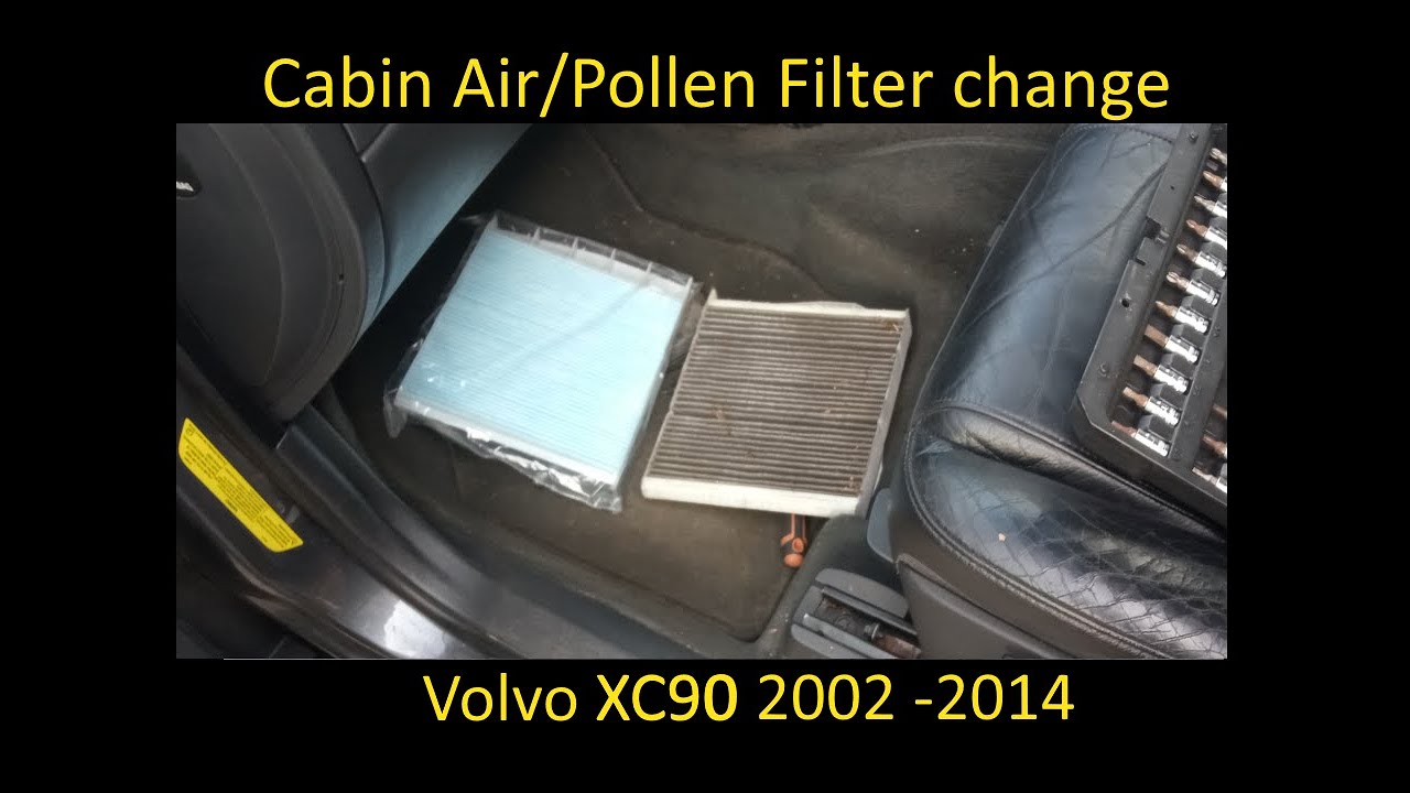 Volvo XC90  Cabin filter change