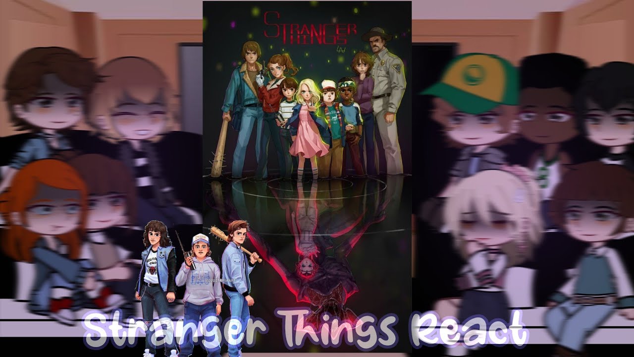 stranger things react || spoilers s4 || part 2/?