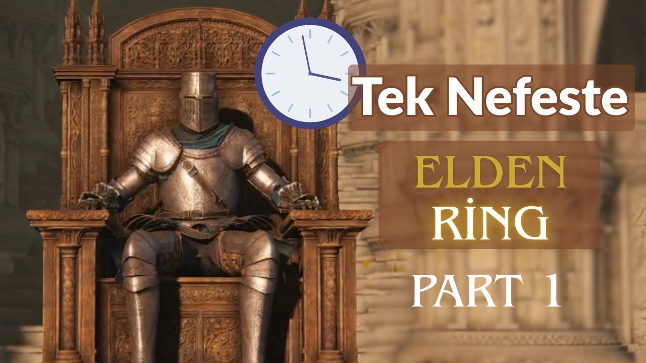 Tek Nefeste Elden Ring Bitirdim!!! (5 saat) / part 1