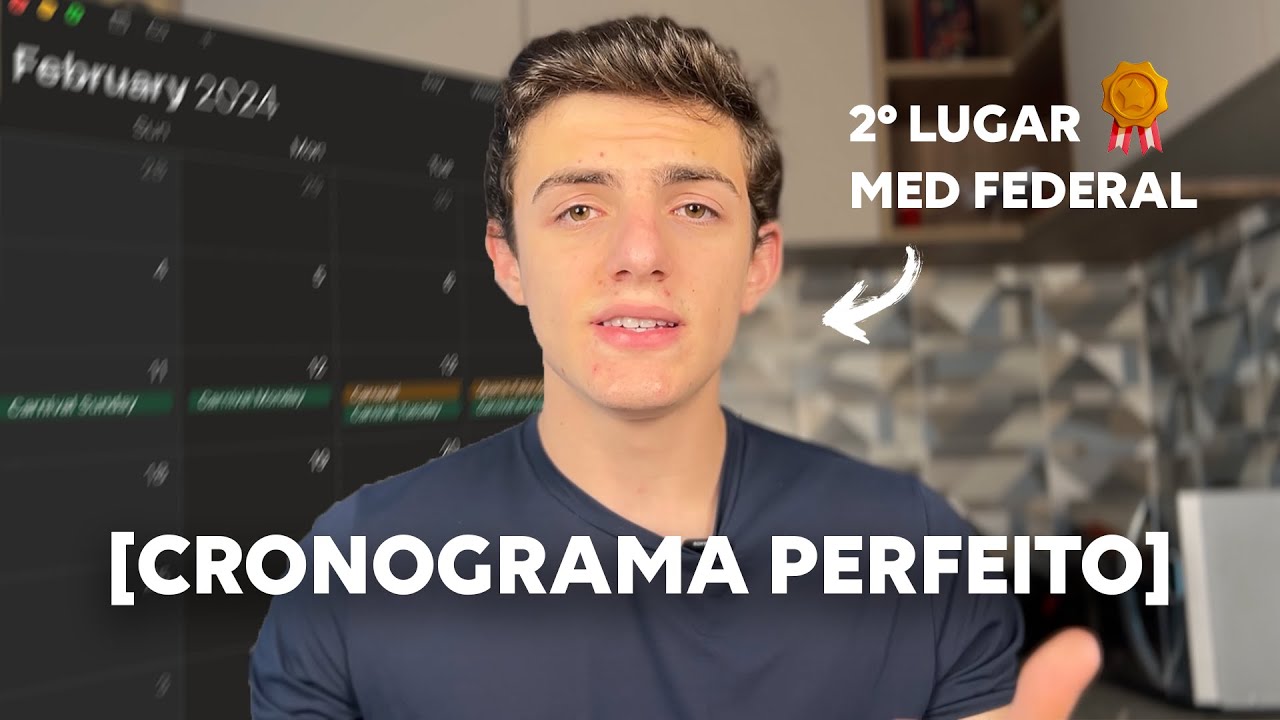 O que VOCÊ PRECISA SABER sobre como montar um cronograma EFICIENTE para o ENEM