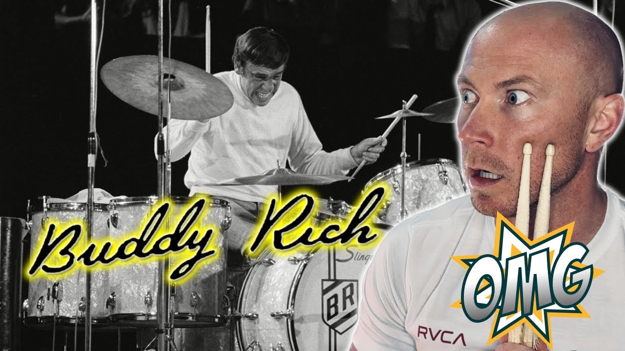 Drummer Reacts To - BUDDY RICH INSANE DRUM SOLO FIRST TIME HEARING