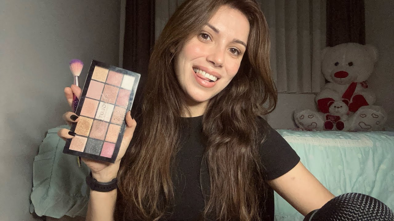 TÜRKÇE ASMR / MAKYAJIMI YAPIYORUM (UFAK UFAK AĞIZ SESLERİ)