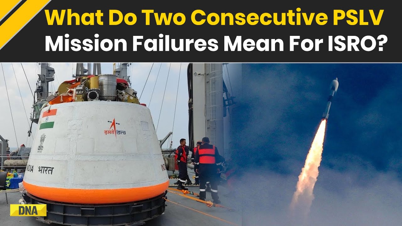 ISRO News: What Do Two PSLV Mission Failures In A Row Mean For ISRO? | ISRO PSLV Launch Failure
