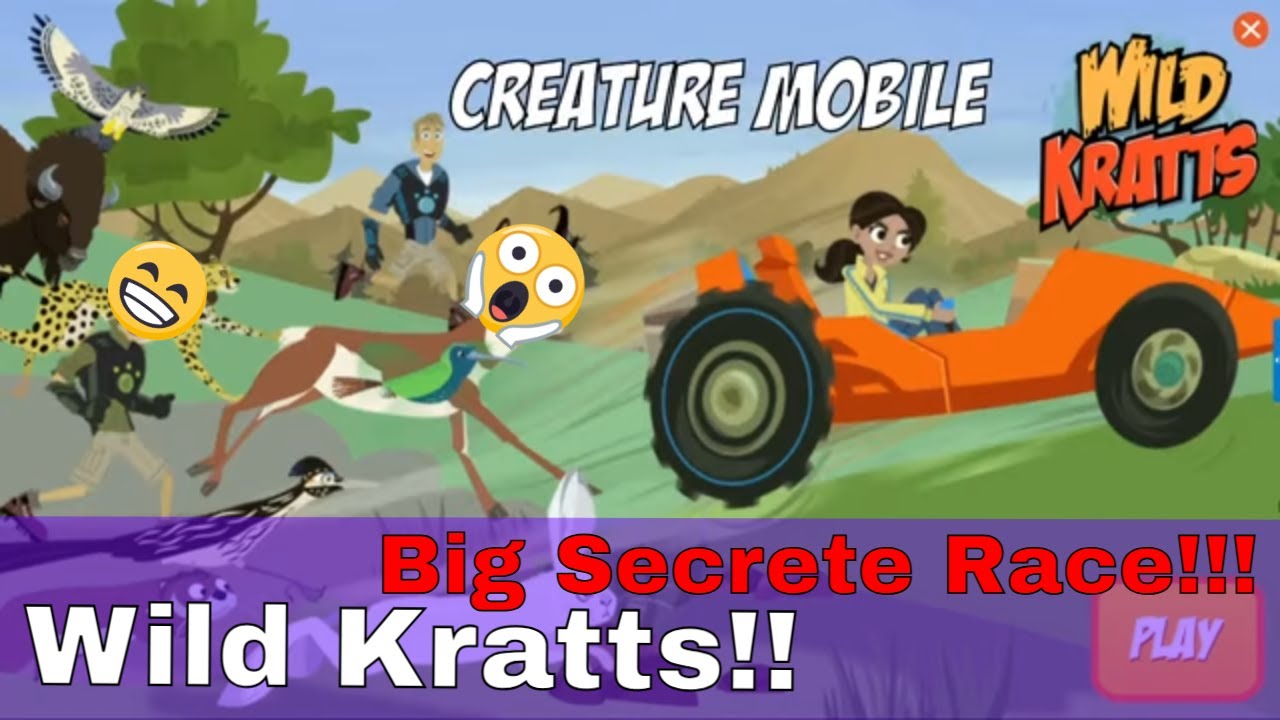 🚨🏁 Wild Kratts Creature Mobile Race! Build, Race & Beat Zach 🦁🚗💨 | PBS Games