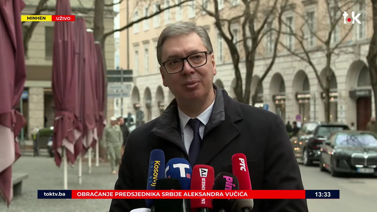Obraćanje predsjednika Srbije Aleksandra Vučića