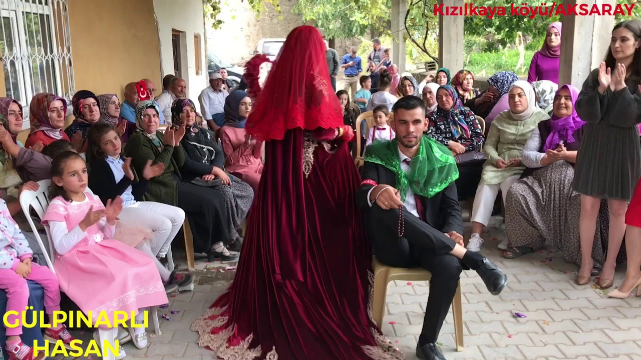 2019 GELİN DAMAT OYUNU KIZILKAYA KÖYÜ -GÜLPINARLI HASAN FARKIYLA 2019-