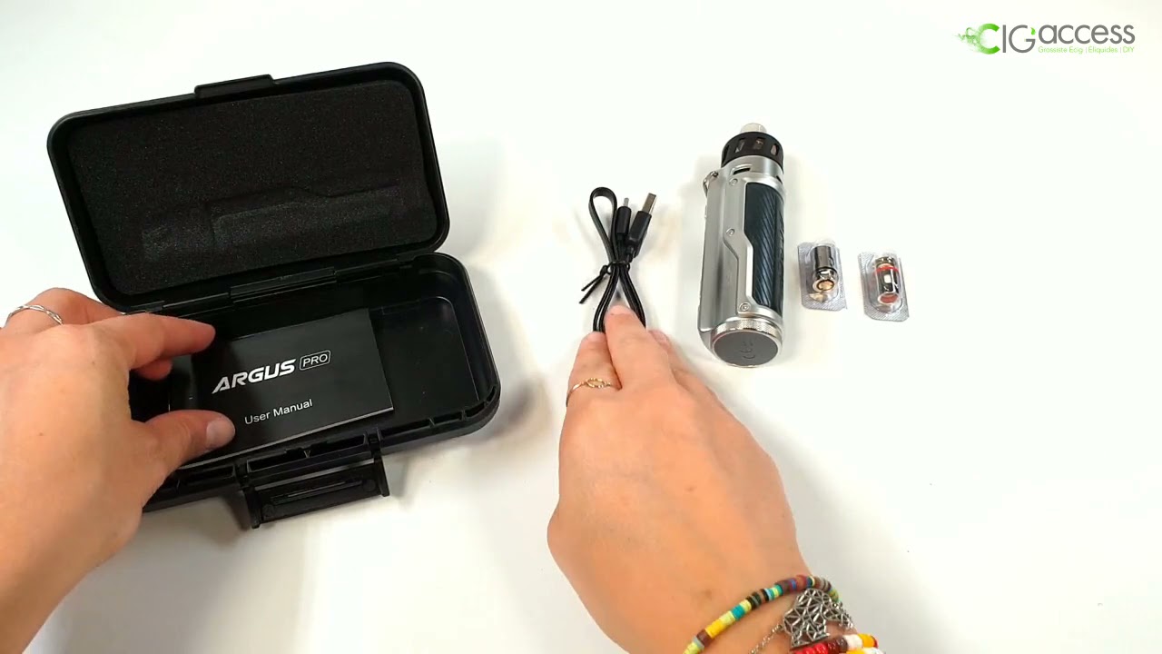 Cig Access - La minute Deboxing - Voopoo   Kit Argus Pro 80W New Colors 3000mAh