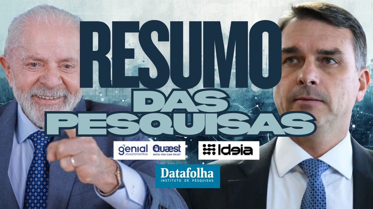 LULA MANTÉM LIDERANÇA NAS PESQUISAS DE MARÇO MAS POLARIZAÇÃO SE CONSOLIDA COM FLÁVIO BOLSONARO