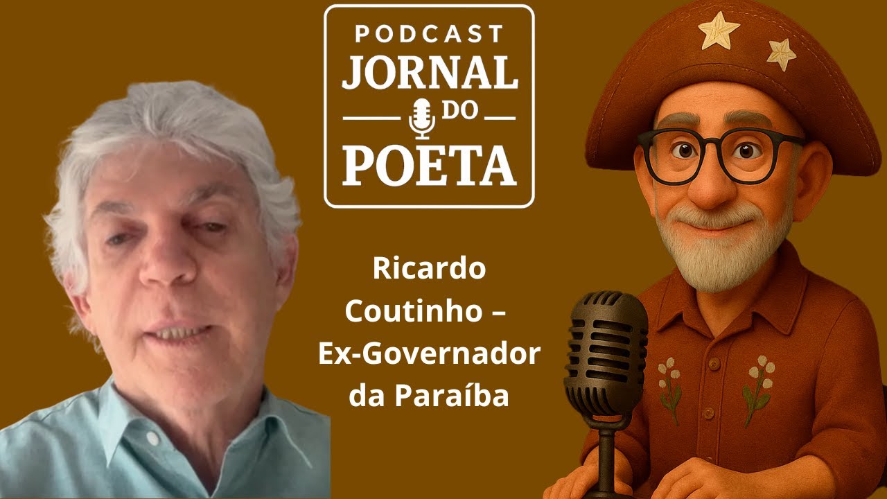 Entrevista Exclusiva com Ricardo Coutinho – Ex-Governador da Paraíba | Podcast Jornal do Poeta