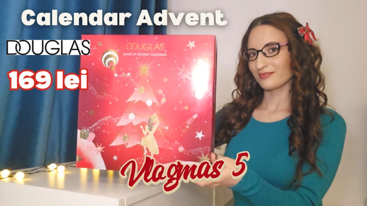 Vlogmas 5 🌟 Deschid Calendarul Advent cu produse de machiaj de la Douglas 🎁💄 