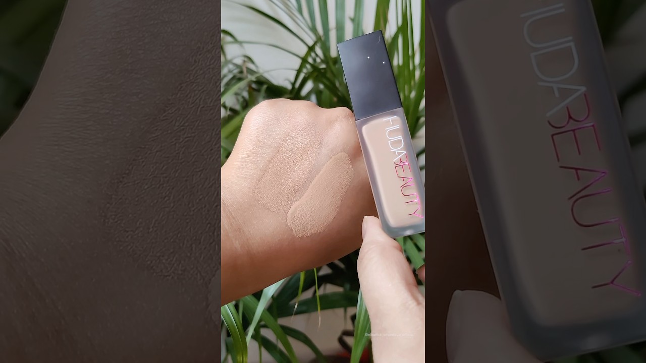 Huda Beauty Concealer Oxidation Test  #oxidation #shorts