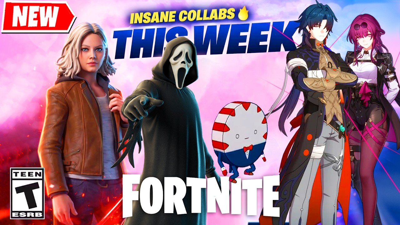 Fortnite x Honkai Star Rail & Resident Evil – First Look