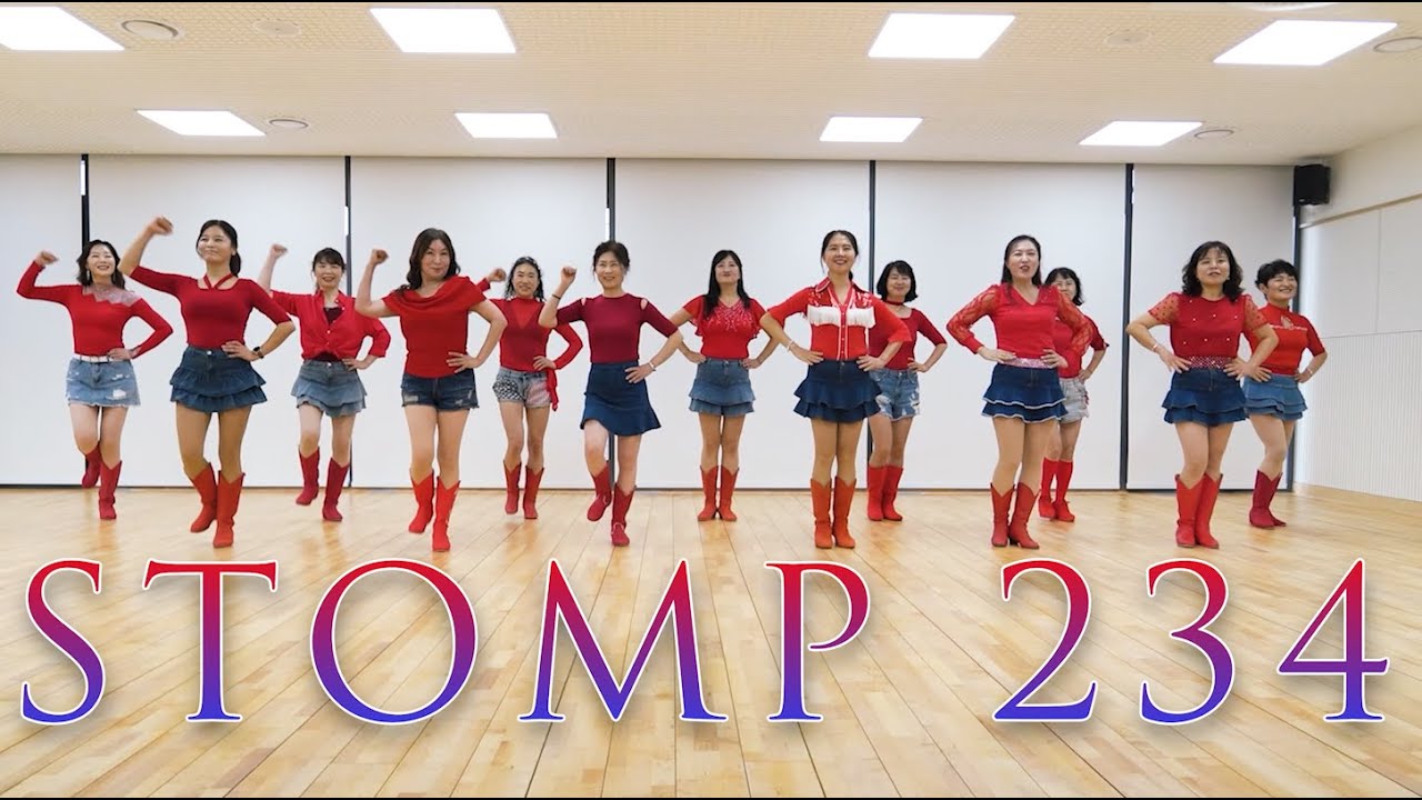 STOMP 2,3,4(IN&IN Linedance/Improver)