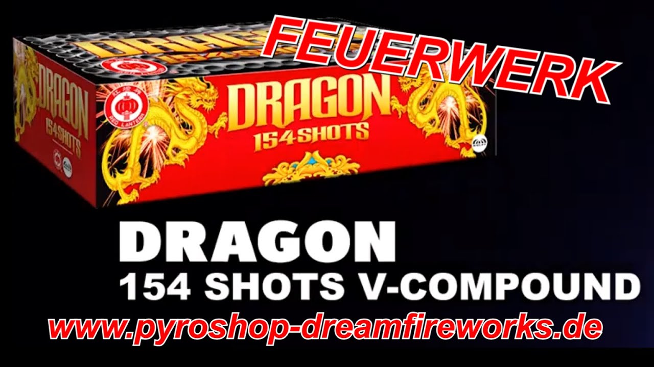 3815 DRAGON  Wolff Feuerwerk Verbundfeuerwerk /www.pyroshop-dreamfireworks.de