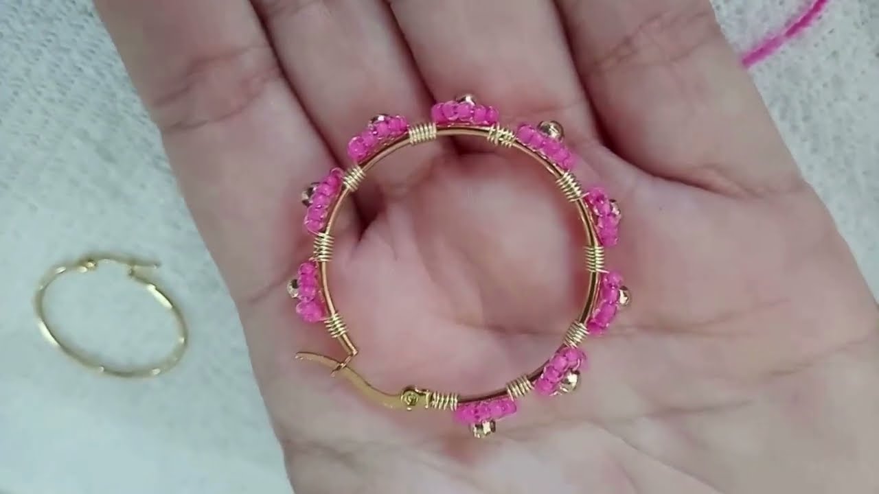 ARRACADA DE MARGARITA|  TUTORIAL EXTENDIDO|  MARCH BISUTERIA ARTESANAL