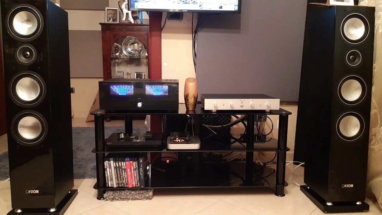 Advance Acoustic XA160+ Canton Crhono 519Dc
