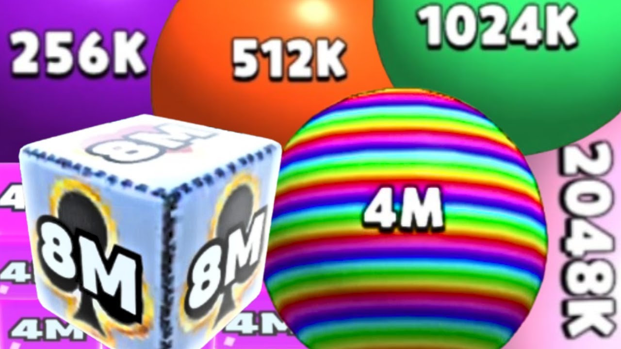 4M vs 8M : Jelly Run 2048 [Level 20-30] vs Hole Merge Run vs Rainbow Blob Merge 3D [Day 3] - ASMR