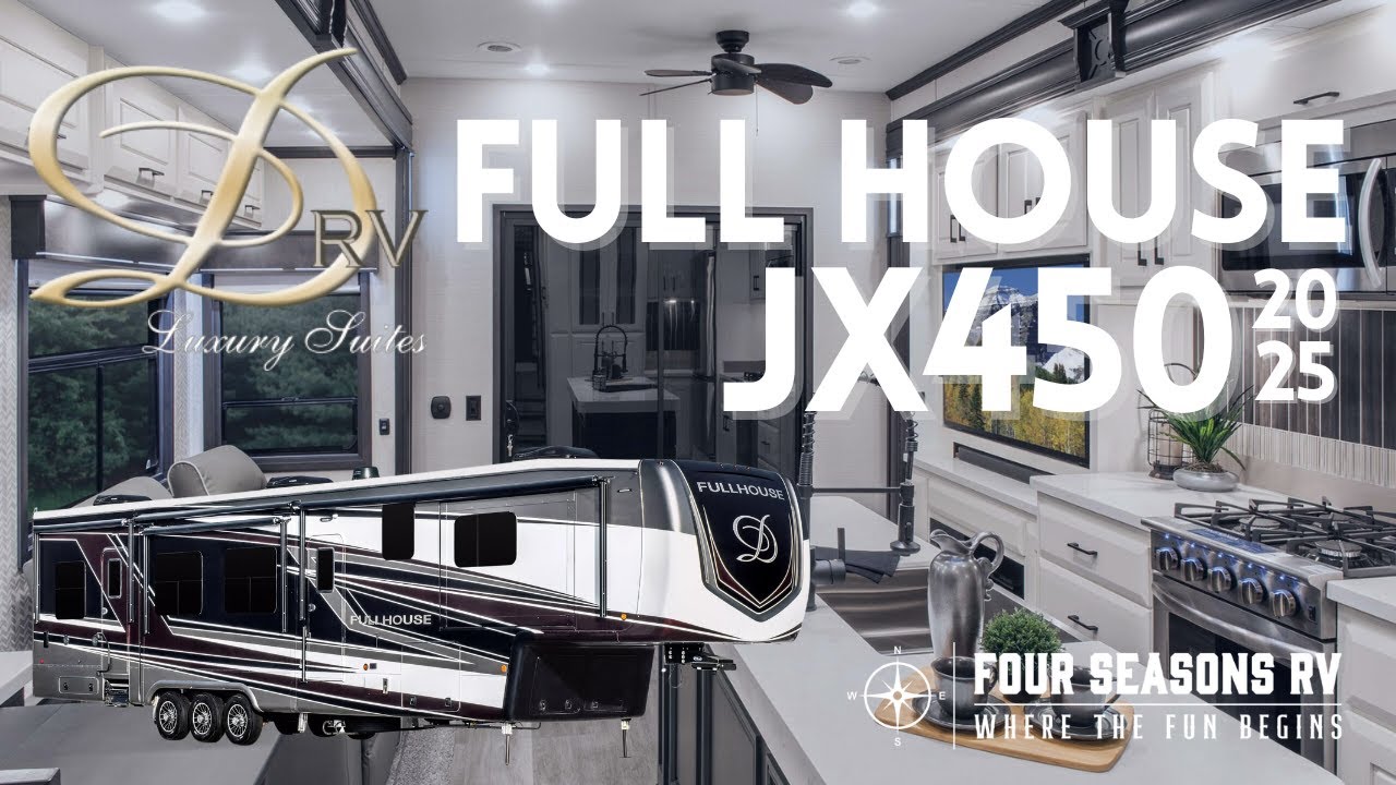 Luxury In A Toy Hauler - DRV JX 450 Full House