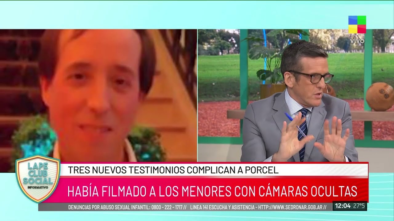 🔴 Tres testimonios complican a PORCEL: habla el abogado de las vícticmas