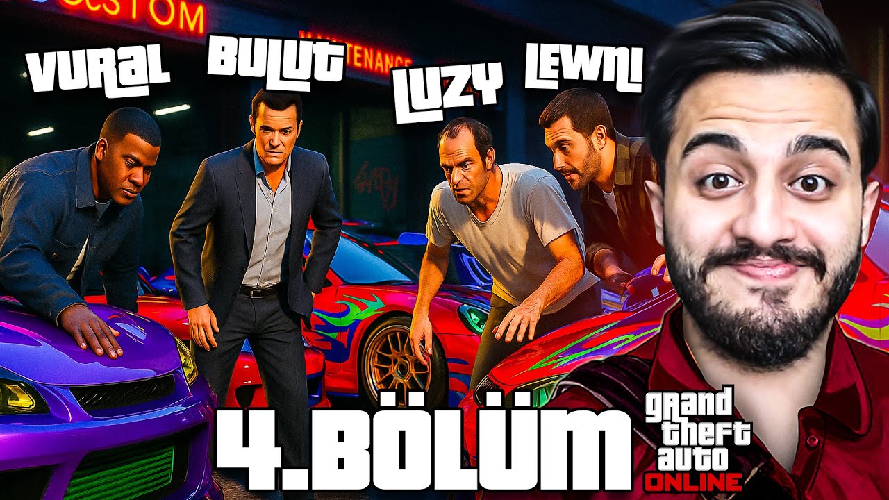 İLLEGAL MODİFİYEYİ BULDUK! MUHTEŞEM ARABALAR! Gta V Online 4. B&ouml;l&uuml;m