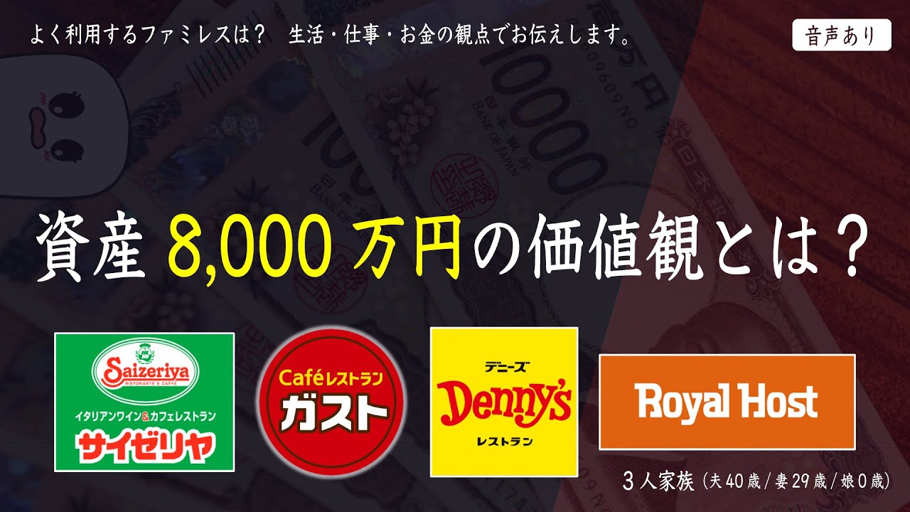 【9割は知らない】資産8,000万円で変わった価値観とは？｜生活・仕事・お金｜サイドFIRE