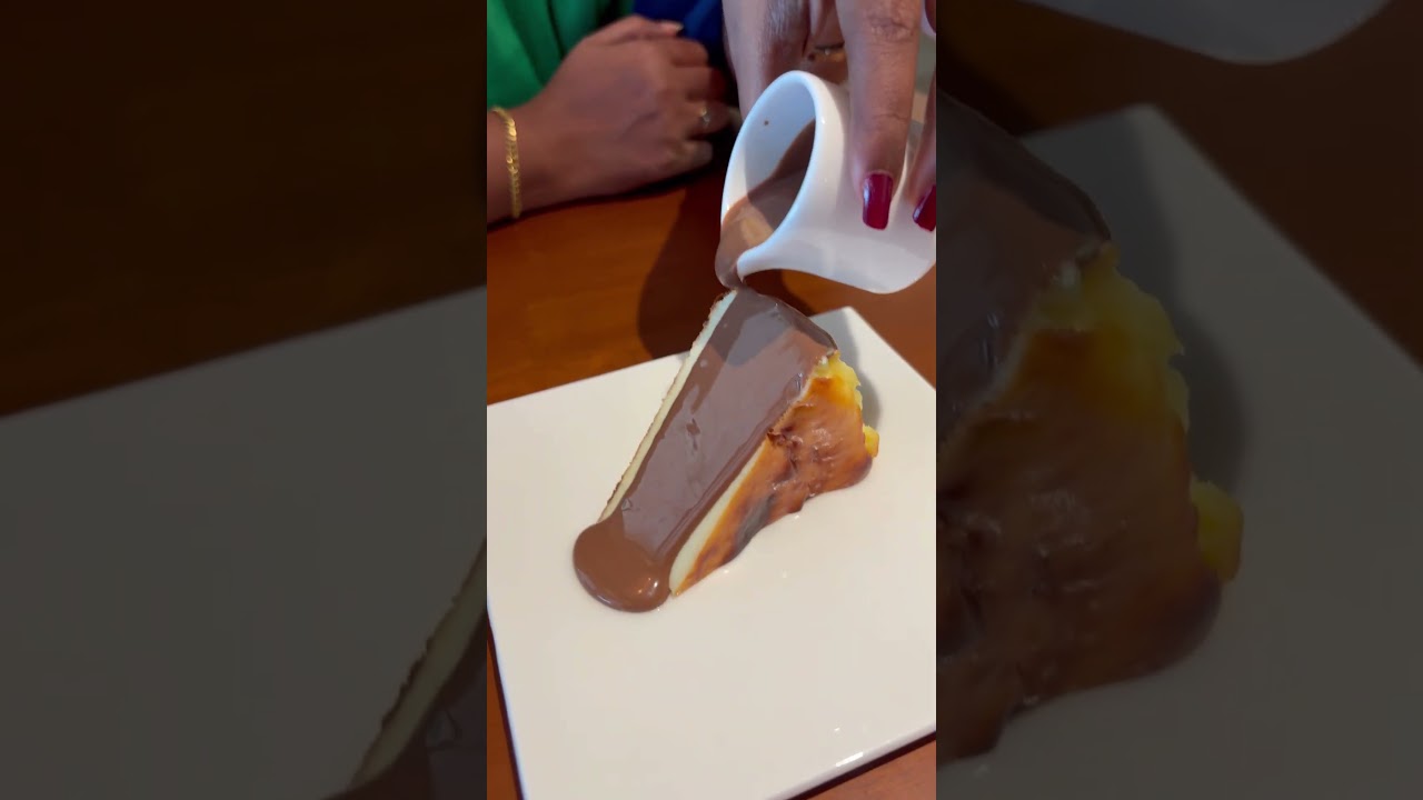 San sebastian burnt basque cheese cake 🍰