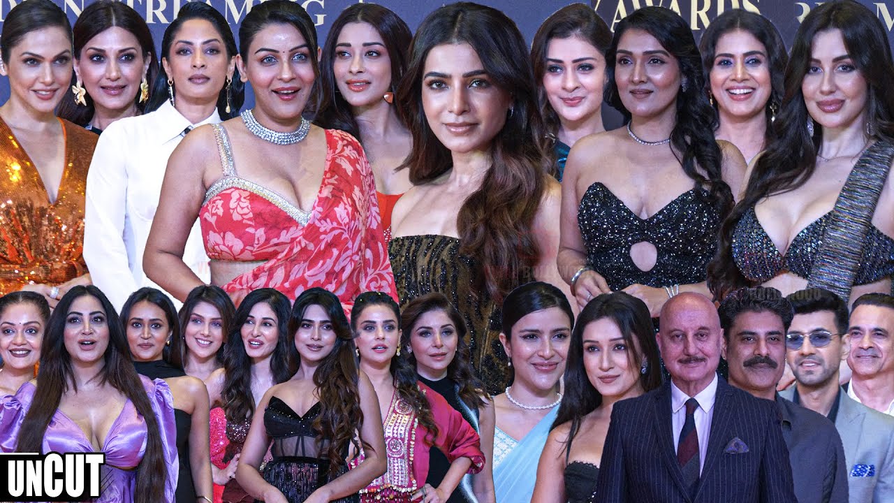 UNCUT - NEXA Indian Streaming Academy Awards 2025 | Samantha, Isha Koppikar, Sonali Bendre, Sriya