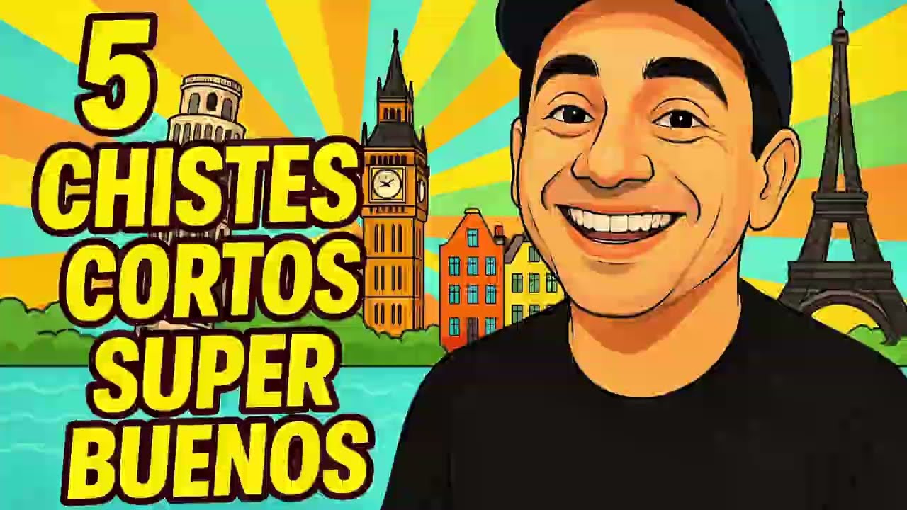 Los 5 Mejores Chistes Cortos para Morir de Risa 🤣 #ChistesCortos#Humor#ChistesDivertidos#Chistes