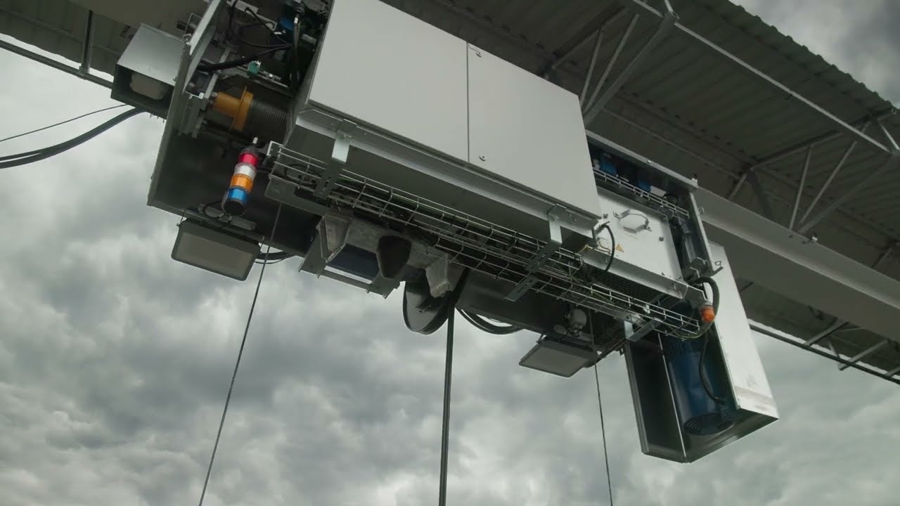 Innovative Solutions by Rialex | Construction of a Suspended Trash Rack Cleaning Machine in Oława!