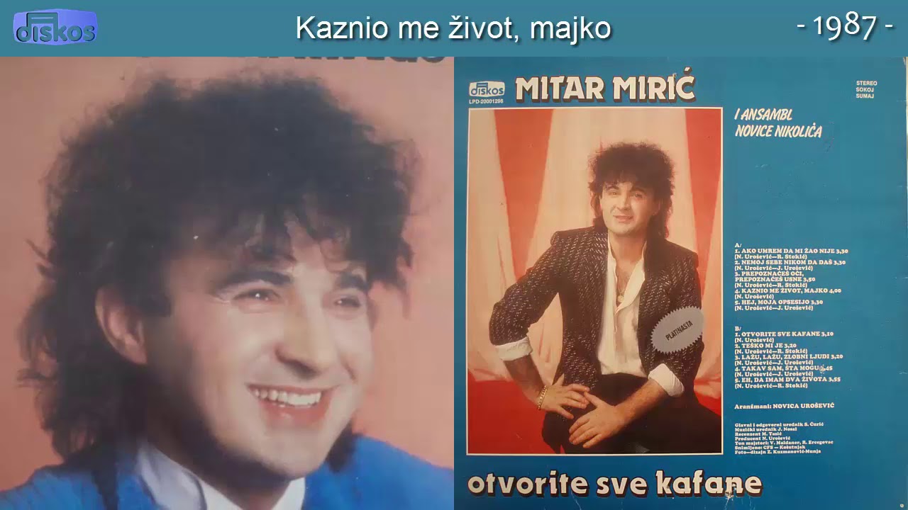 Mitar Miric - Ako umrem da mi zao nije - (Audio 1987) - CEO ALBUM