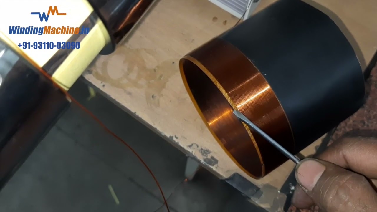 Lesson 2of8 - Voice Coil Mandrel Setting [Learn Voice Coil Machine Programming & Setting]