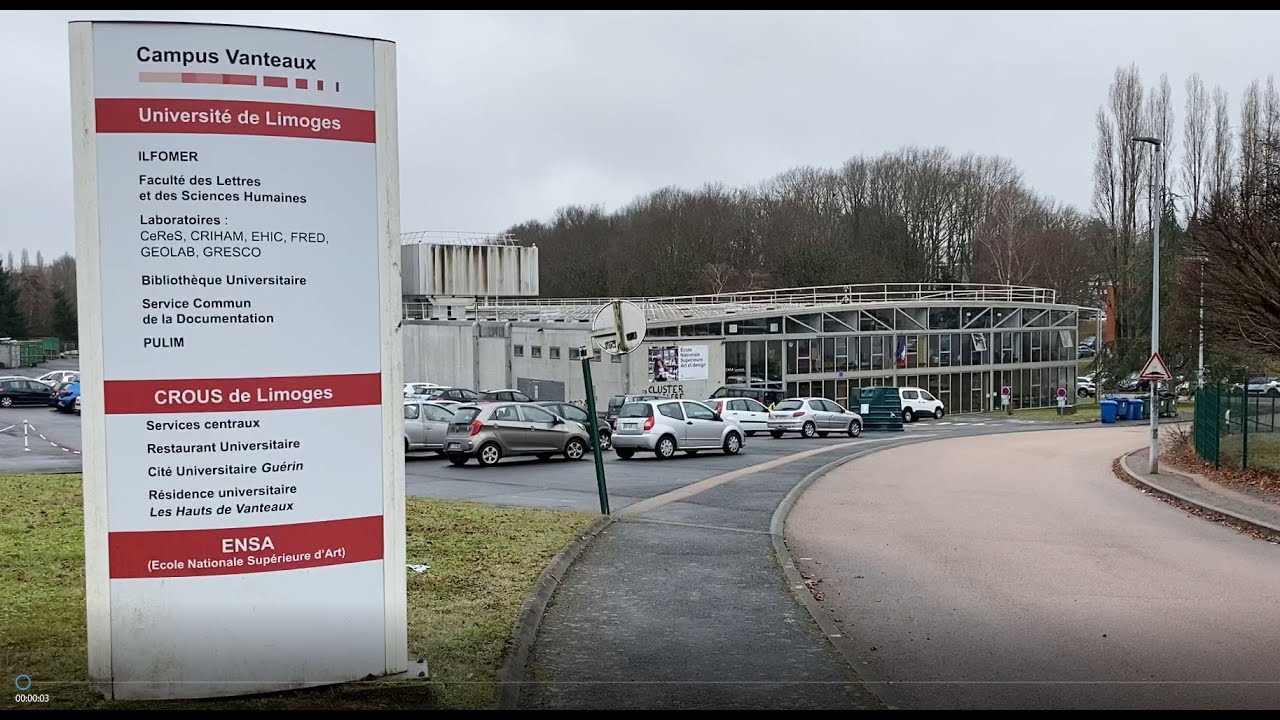 Visite de l’École nationale supérieure d'art et de design de Limoges