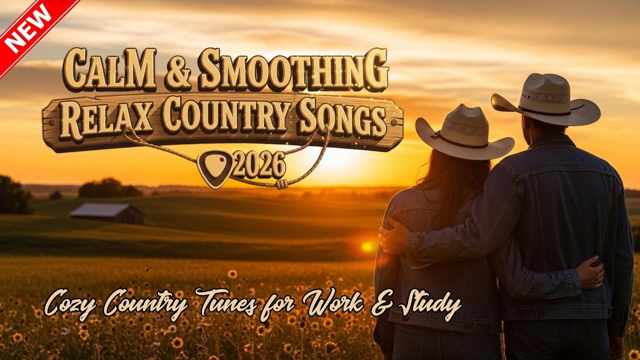 Relaxing Country Music 09 🎵 | Cozy Country Tunes for Work & Study Hours