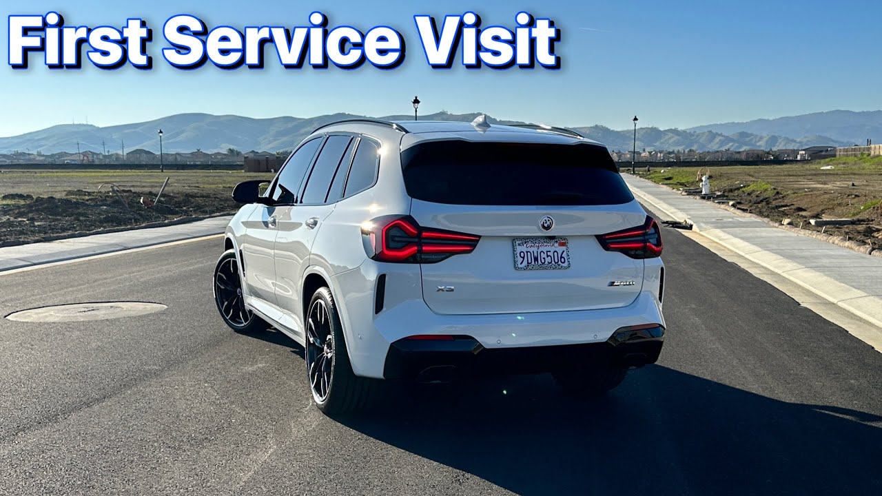 Cost to own a BMW X3 M40i- First Service Visit Vlog