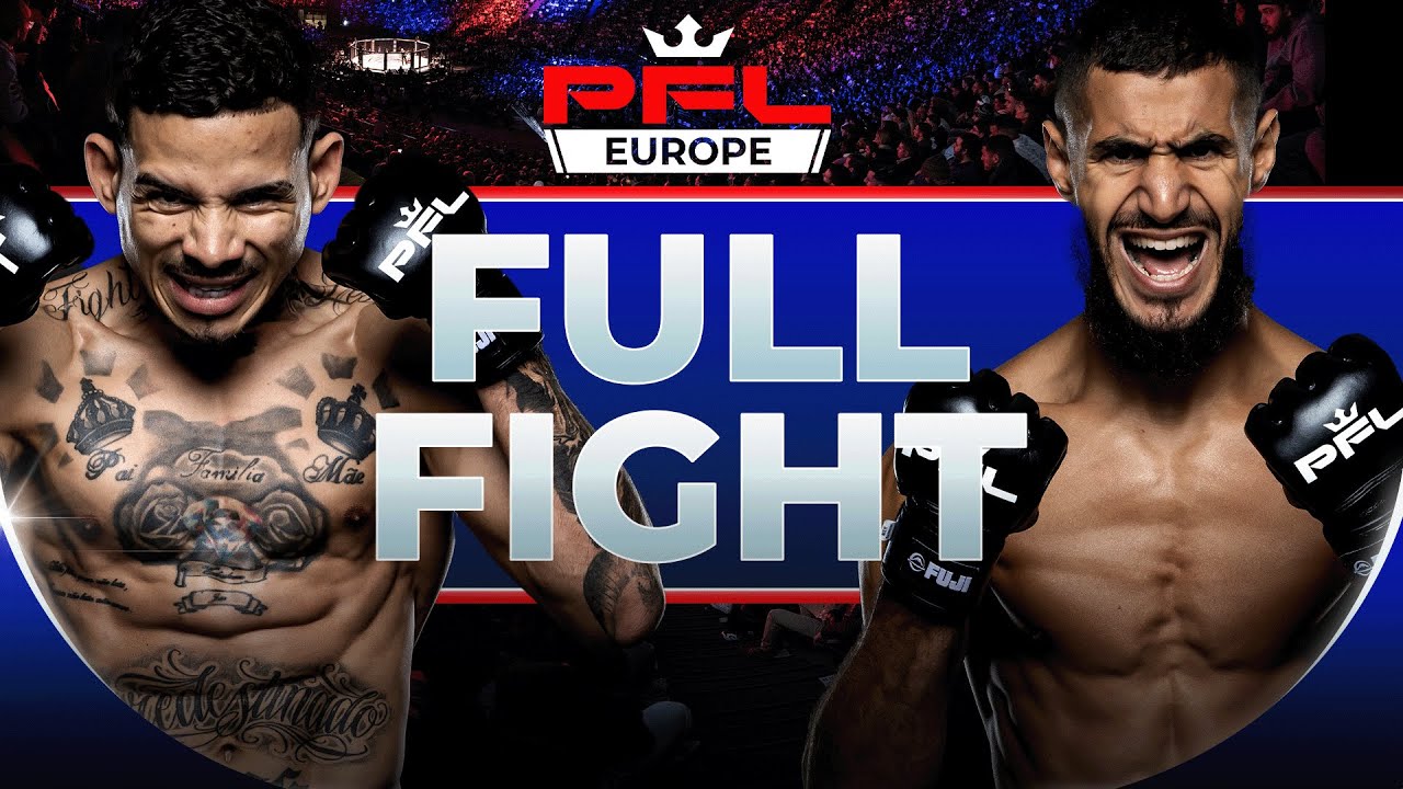 Is This One Of The Greatest Finishes? | Gustavo Oliveira v Anas Azizoun | Full Fight | PFL Europe 2