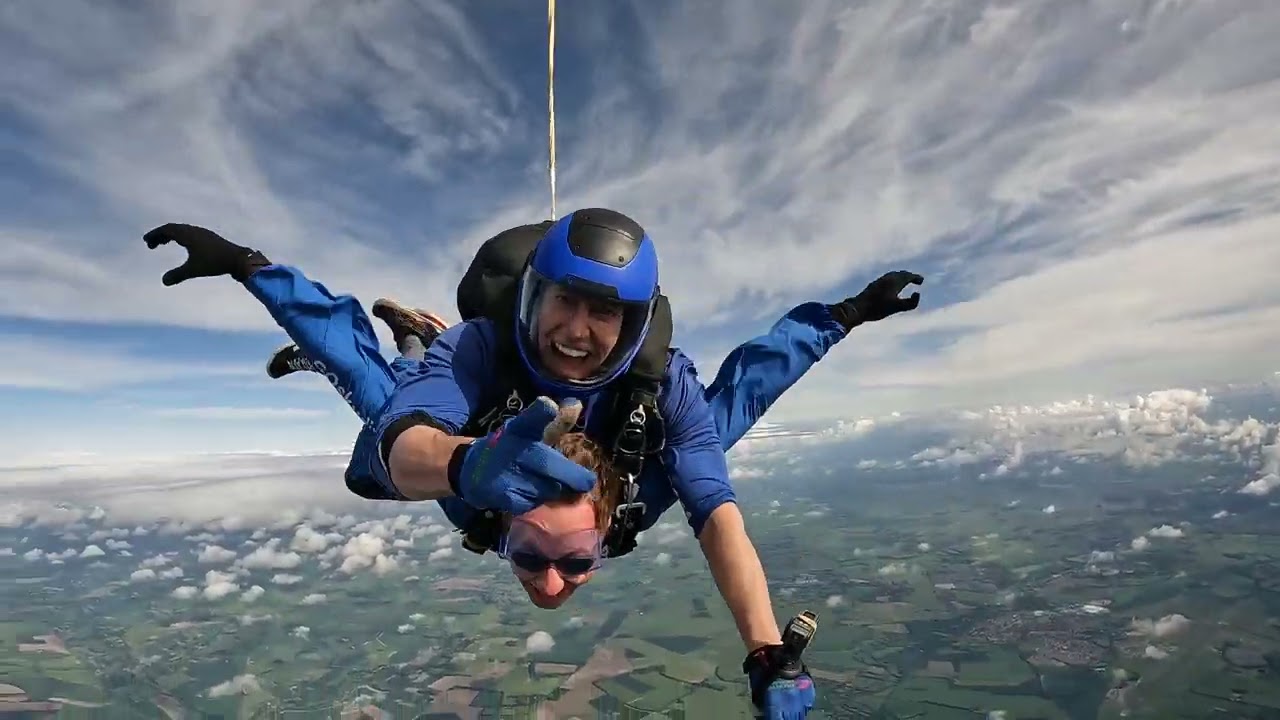 My Skydive - 27 May 2024 (Freefall cameraman's video) - Old Sarum with #GoSkyDive 😎
