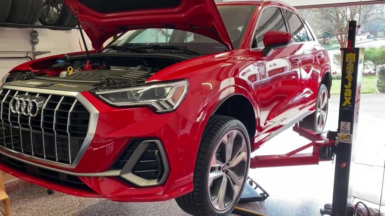 2020 Audi Q3 DIY oil change