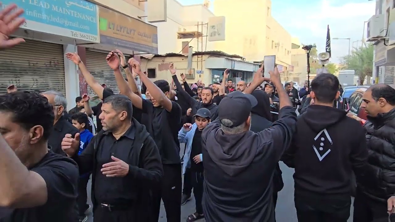 علي حمادي - يوم ١٥ رجب ١٤٤٧ هجرية - موكب عزاء مأتم بن خميس 