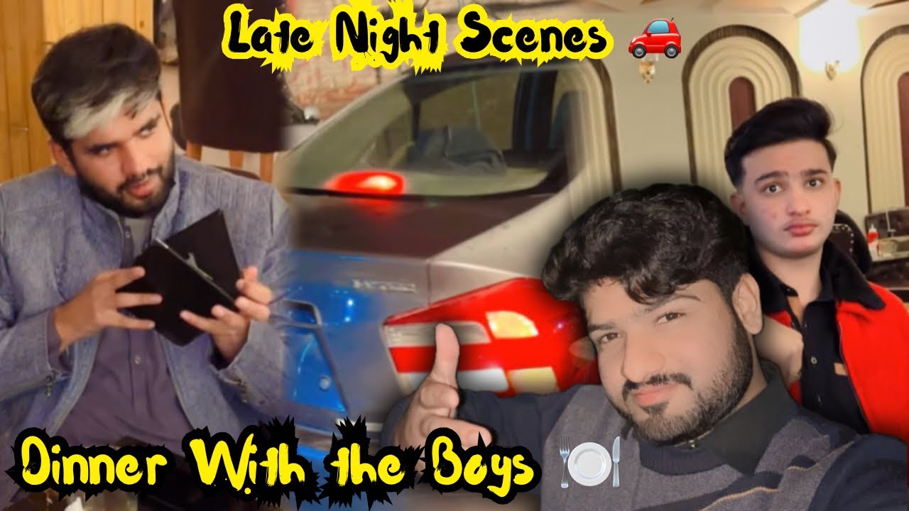Chill Night in Arif Wala with the Boys✨|bilal deaf