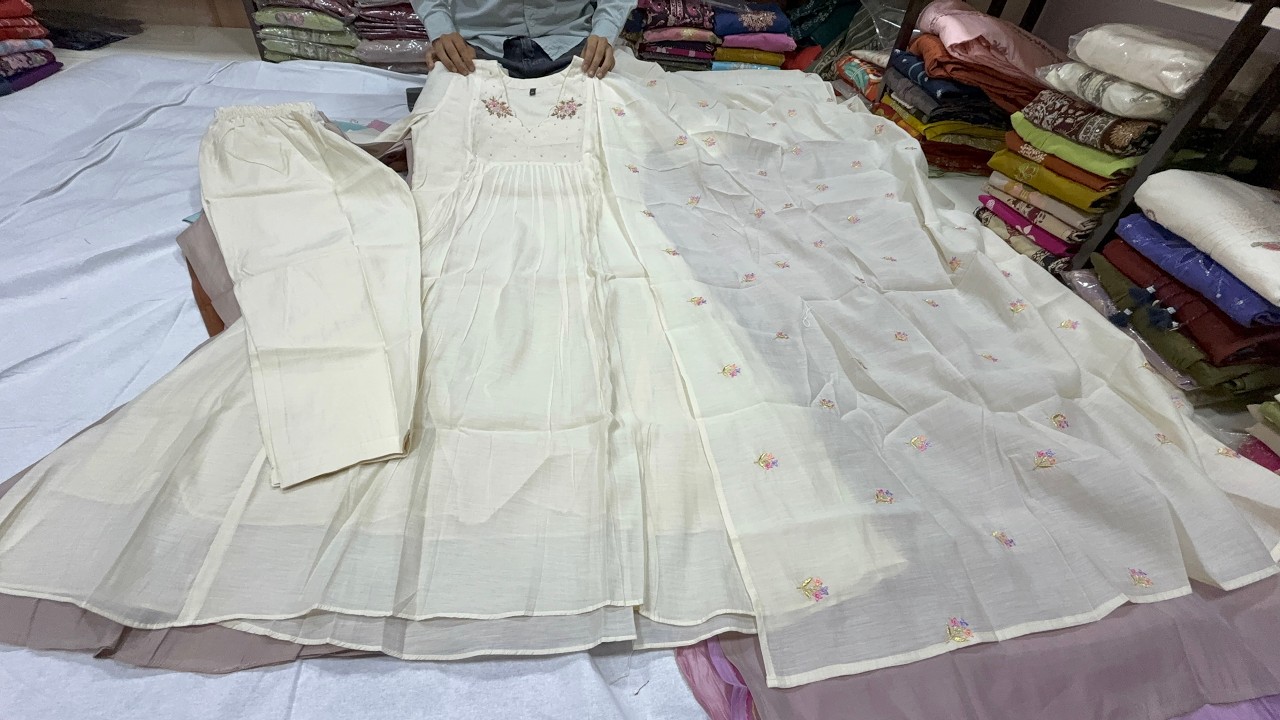 Chickpet Wholesale Pure Cotton & Party wear Kurti sets & Cord sets. Single piece courier available.