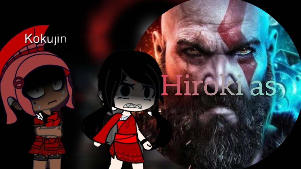 🇪🇸🇧🇷🇺🇸 Kokujin no Tenkousei react Hiroki as Kratos Parte 2 (Ragnarok) M4rkim