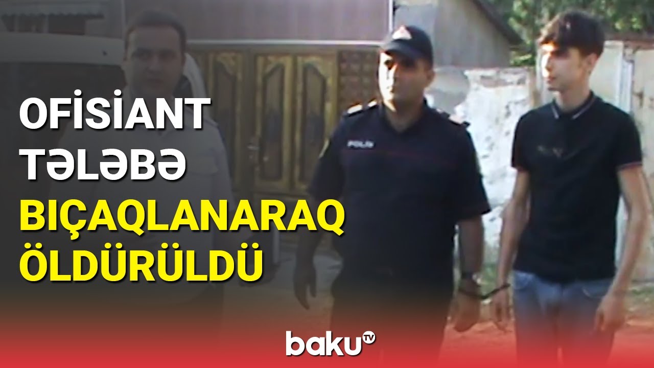 Mingəçevirdə kafe işçiləri arasında baş verən mübahisə qətllə bitdi