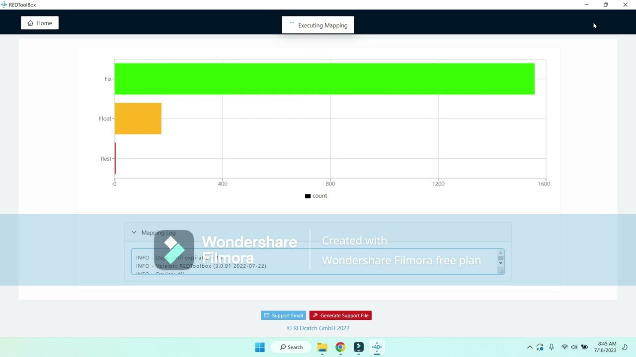 Proses geotagging menggunakan software redtoolbox dan Agisoft metashape