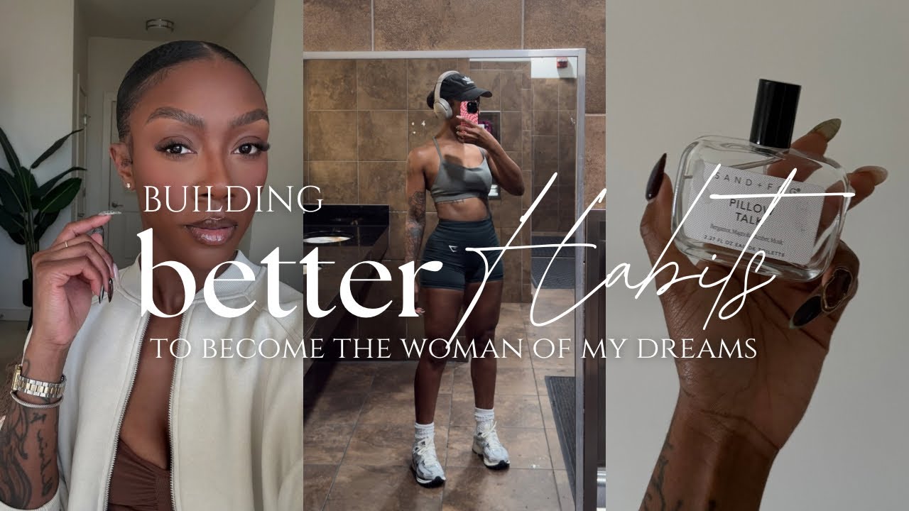 VLOG: building better habits as a mom, entrepreneur, + content creator in her 20&rsquo;s