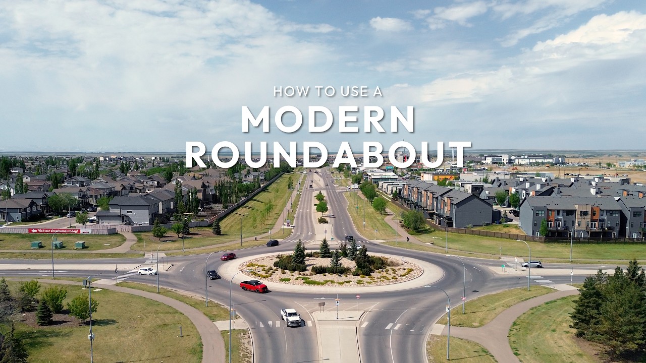 How to use a Modern Roundabout