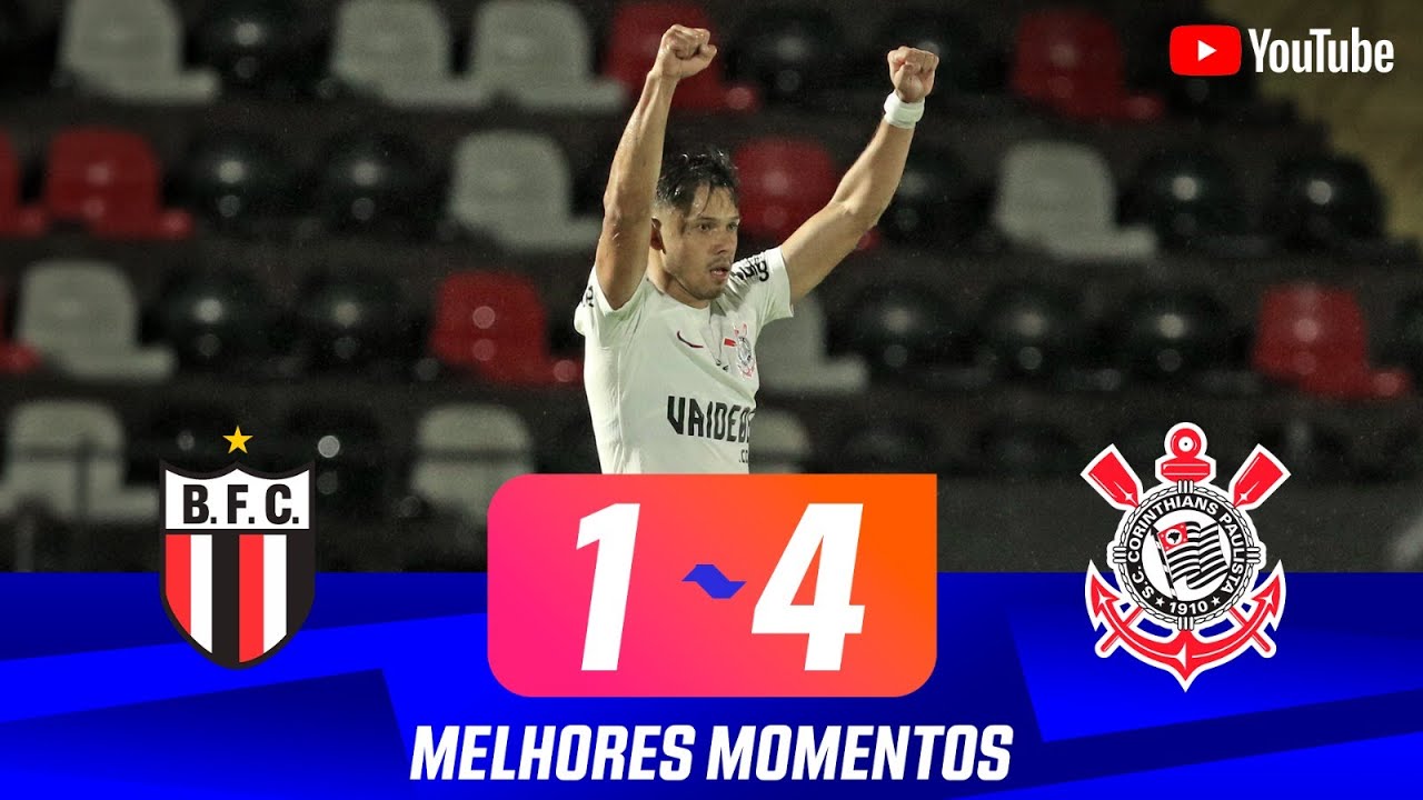 BOTAFOGO 1 X 4 CORINTHIANS | MELHORES MOMENTOS | OITAVA RODADA | PAULISTÃO 2024