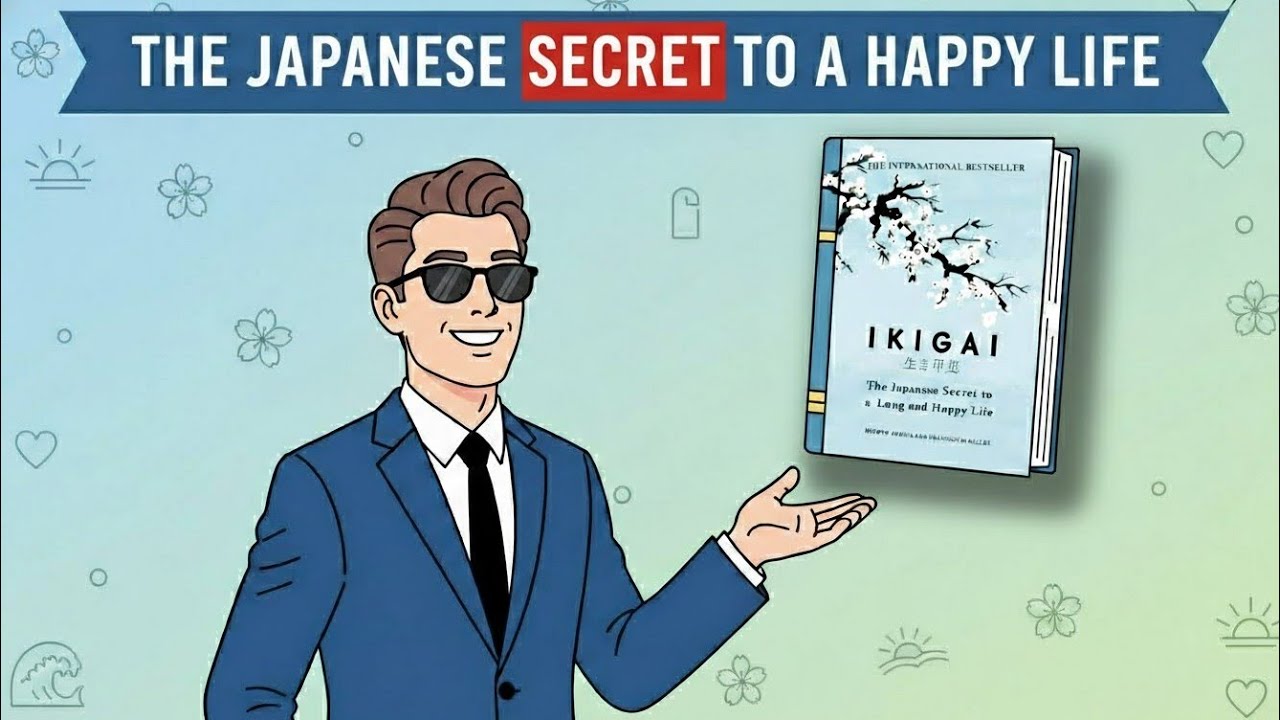 Ikigai | Audiobook Summary | The Japanese Secret to a Long & Happy Life